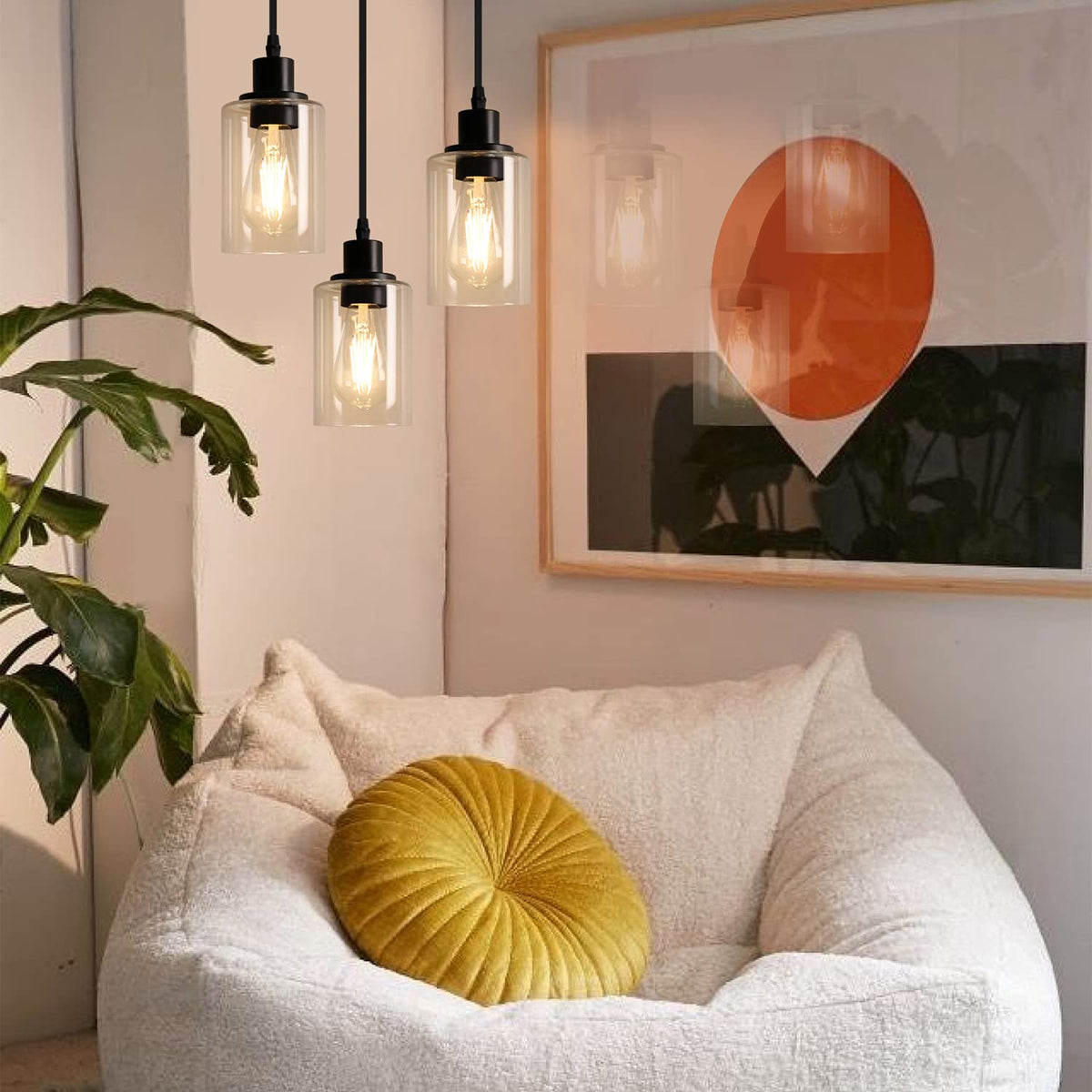 Matte black finish MAXvolador pendant complements modern industrial interiors