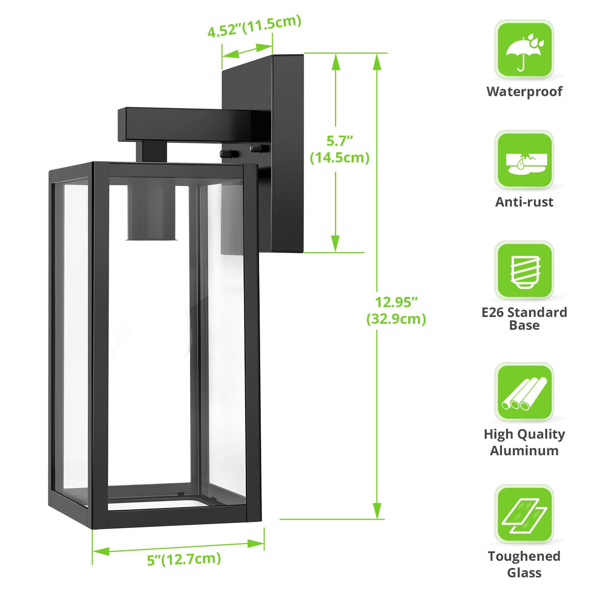MAXvolador open-bottom design supports easy E26 bulb changes