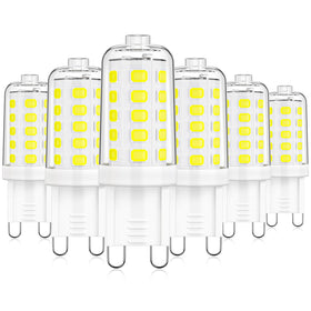MAXvolador G9 LED bulb dimmable for chandeliers with smooth brightness control.
