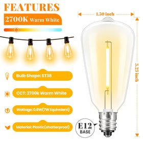 MAXvolador IP68 waterproof bulb withstands rain and snow