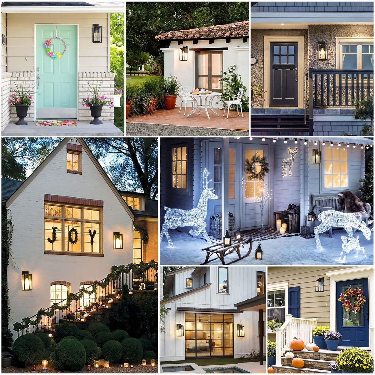 MAXvolador porch lighting enhancing entryway ambiance