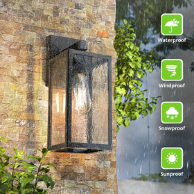 MAXvolador weather-ready fixture withstands rain, snow, and heat for year-round exterior use