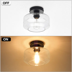 MAXvolador semi-flush-mount-light ideal for hallways and dining rooms