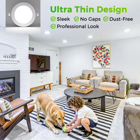 MAXvolador ultra-thin canless design simplifies ceiling retrofits
