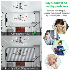 MAXvolador UV-free and non-toxic design supports safer indoor lighting