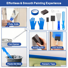 MAXWAVE accessories set includes tools for prep and finish.