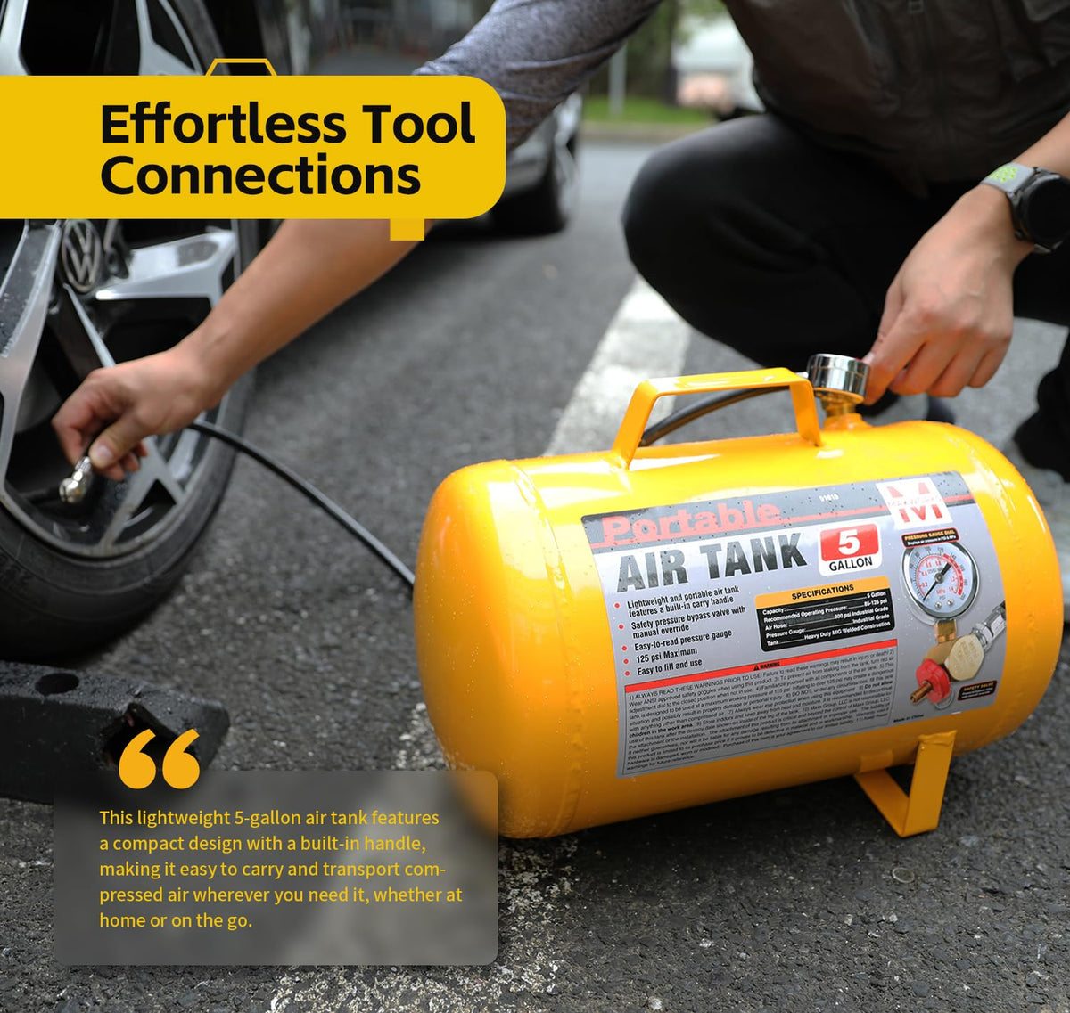 MaxWorks 51010 pressure gauge shows PSI and MPa for precise, safe monitoring.