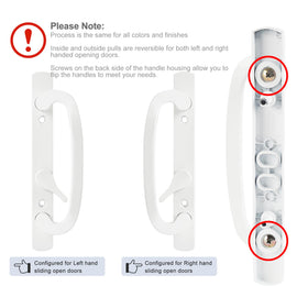Fits doors 1-5/8 to 1-3/4 inch thick