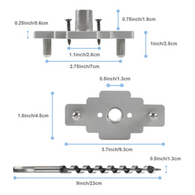 MaxxGeek half-inch 9-inch drill bit for hidden brackets
