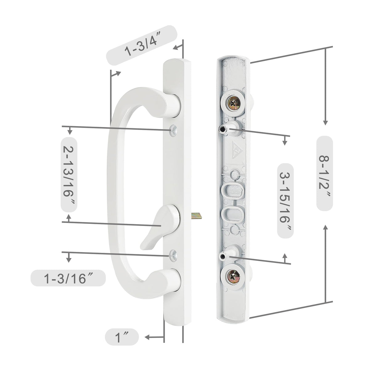 Interior offset-thumbturn by MaxxGeek enables smooth latch operation