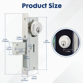 MaxxGeek lock backplate and knob emphasize durable design for daily use