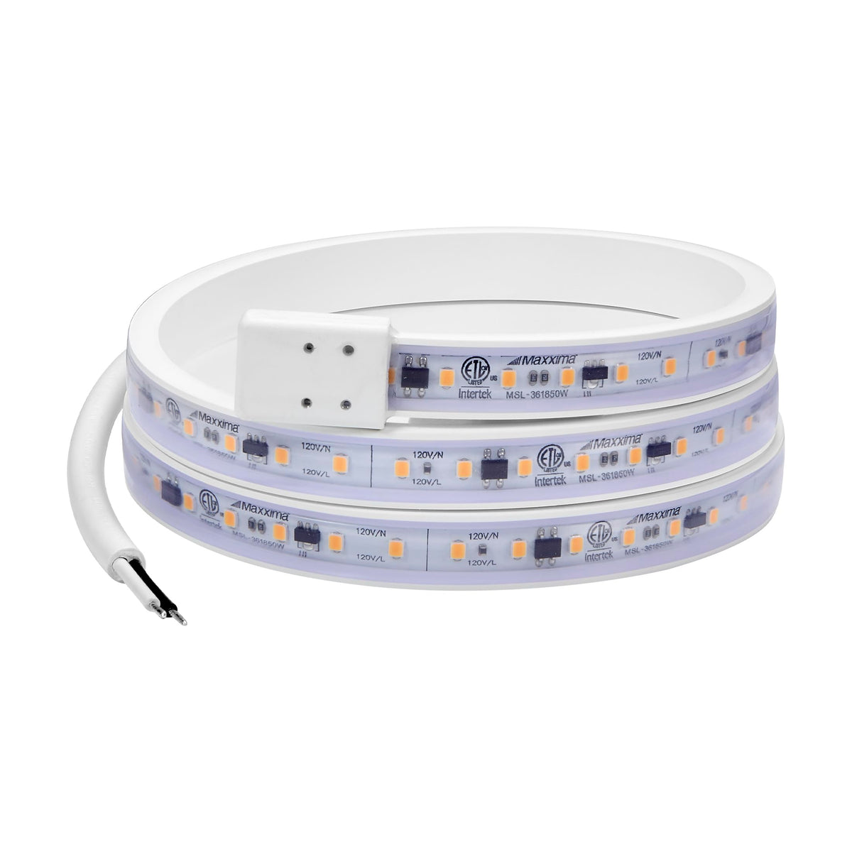 Maxxima 36in under-cabinet light delivering strong, even brightness for cabinets.