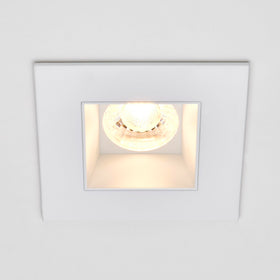 Maxxima damp-rated downlight suitable for moisture-prone areas