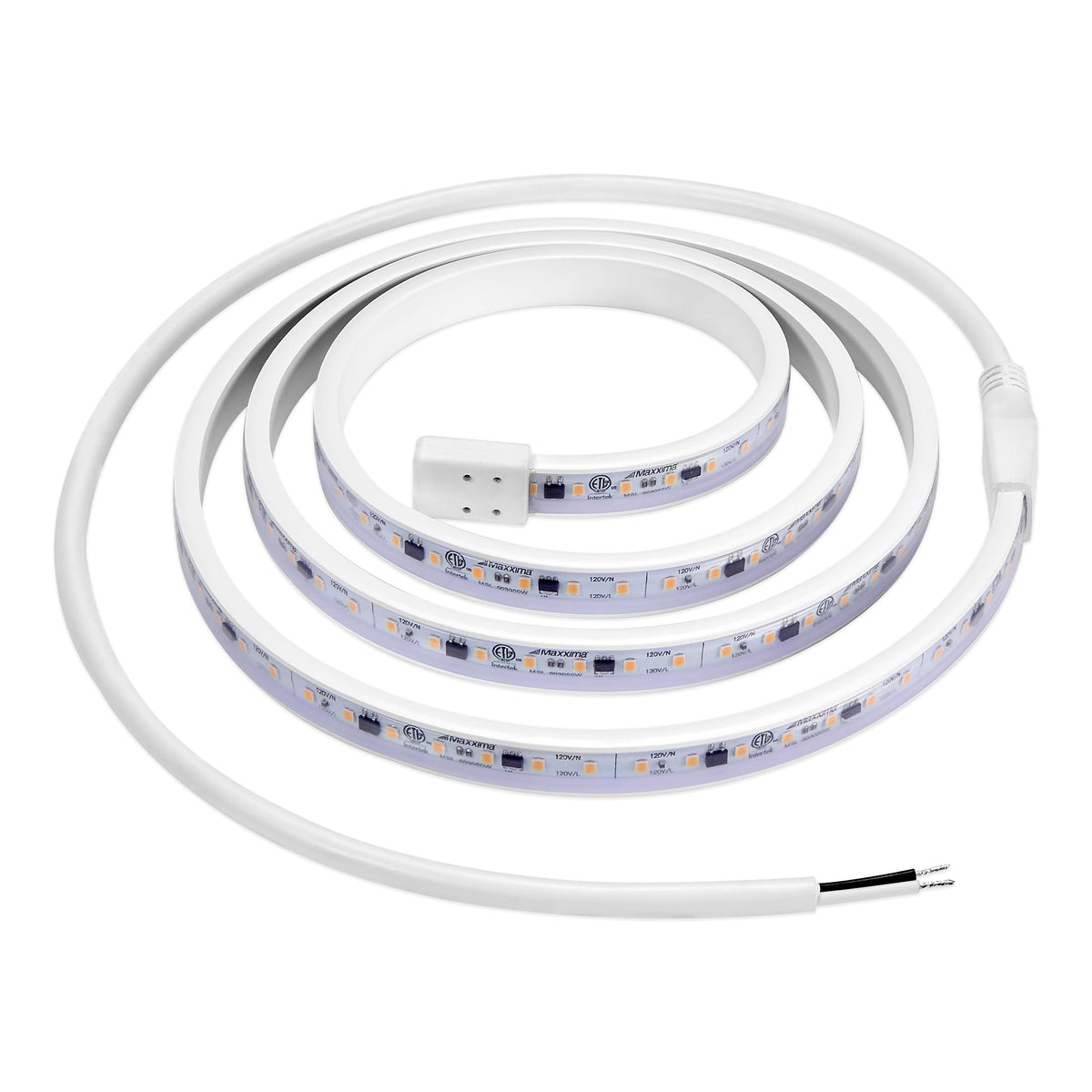 Maxxima 60-inch under-cabinet light ETL-listed with 3-year warranty.