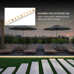 Maxxima 60-inch under-cabinet light, indoor-outdoor use suitable for kitchens and patios.