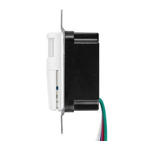 Maxxima adjustable time-delay from 1 to 30 minutes for tailored lighting.