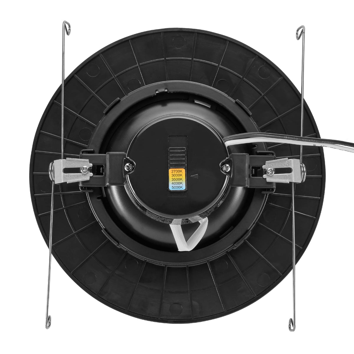 Maxxima black trim downlight adds a modern, low-profile look