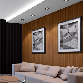 Maxxima damp-rated downlight suitable for kitchens and bathrooms