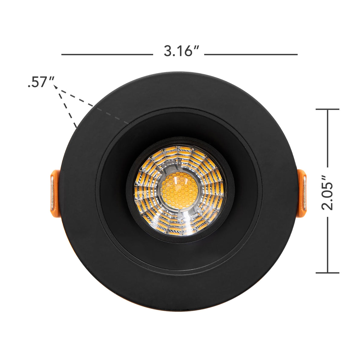 Maxxima 36-degree beam provides even illumination across rooms