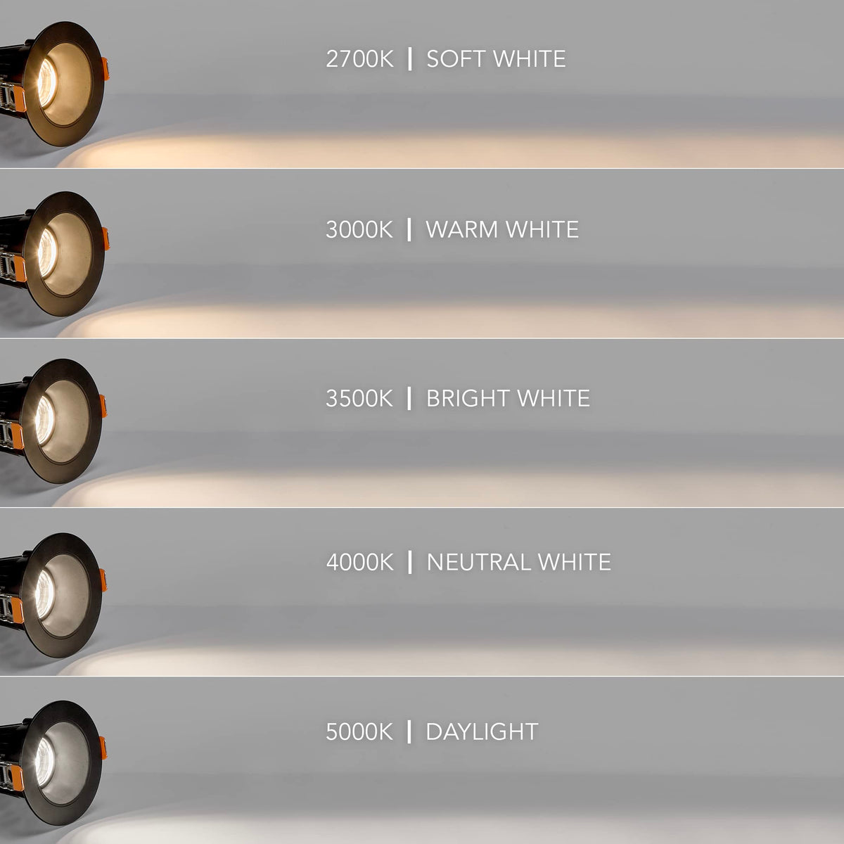 Maxxima dimmable range 20-100% enables precise mood control