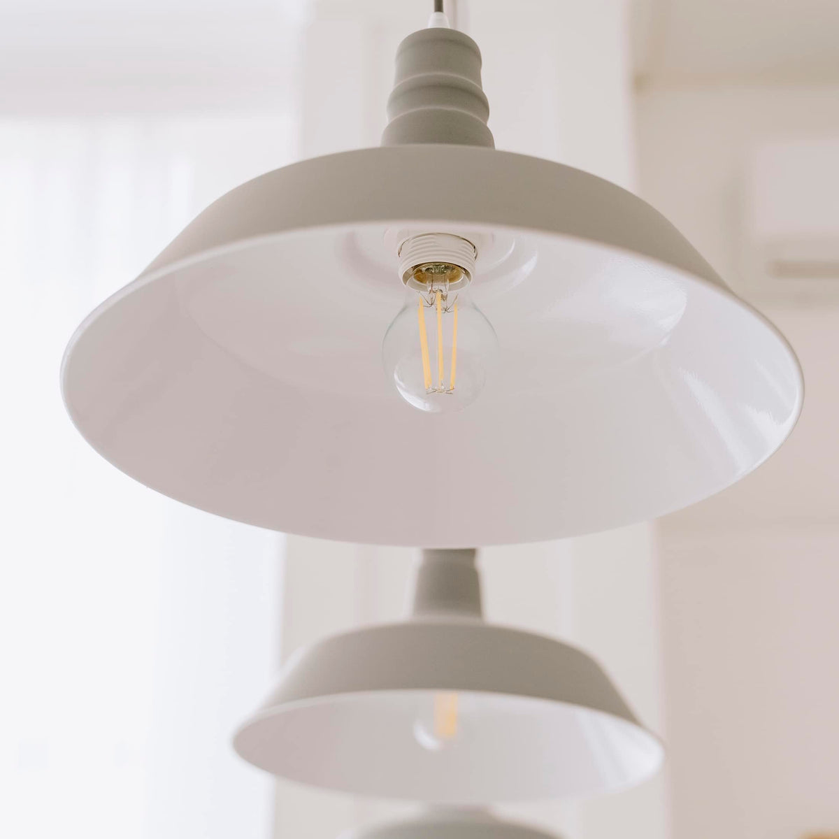 G25 LED with E26 base by Maxxima fits standard fixtures smoothly