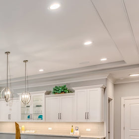 Maxxima junction box in ceiling installation demonstrates simple setup