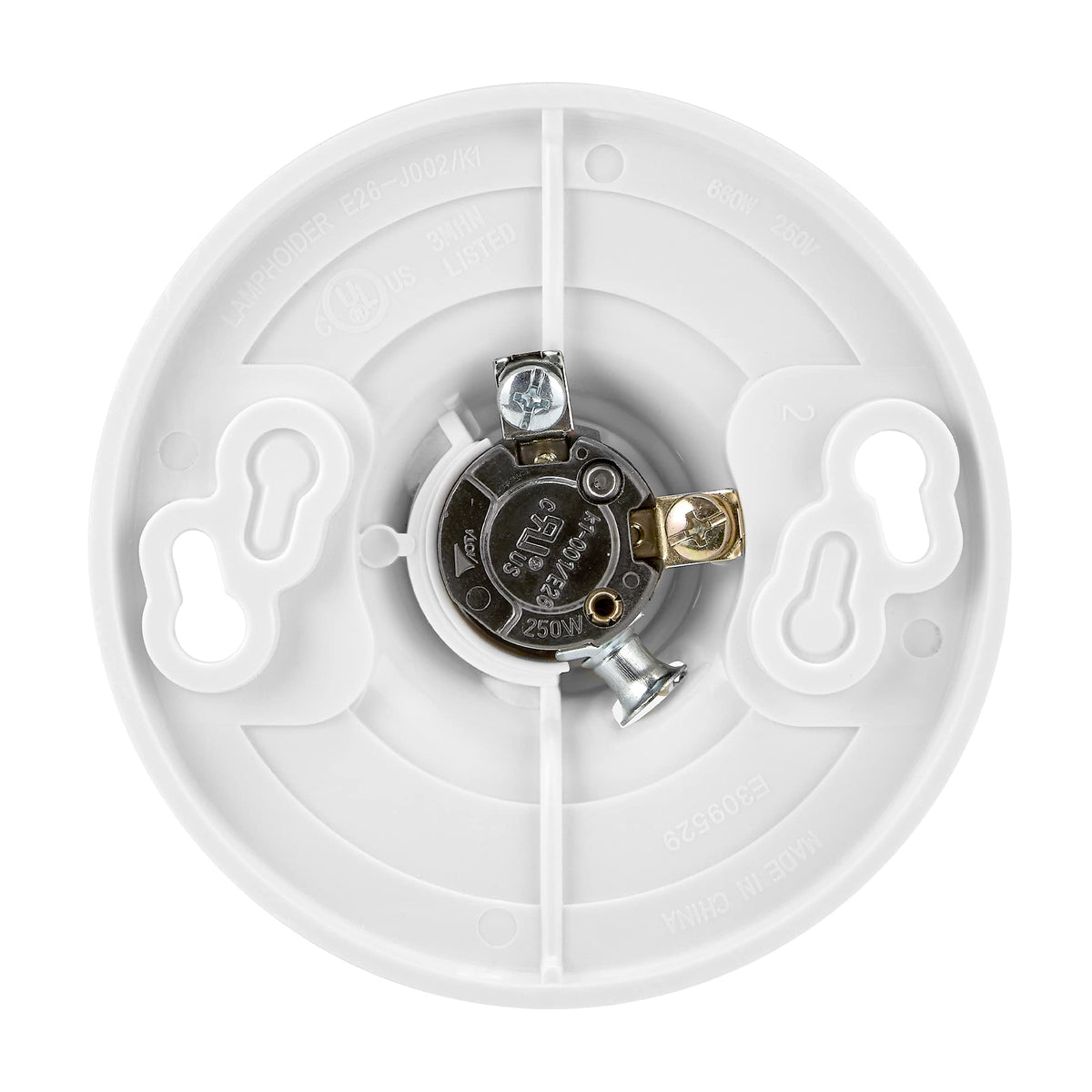 Maxxima J-box ceiling box compatibility for standard electrical boxes