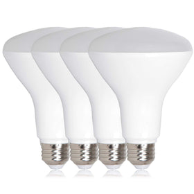 Maxxima LED BR30 75W-equivalent bulb providing even recessed lighting