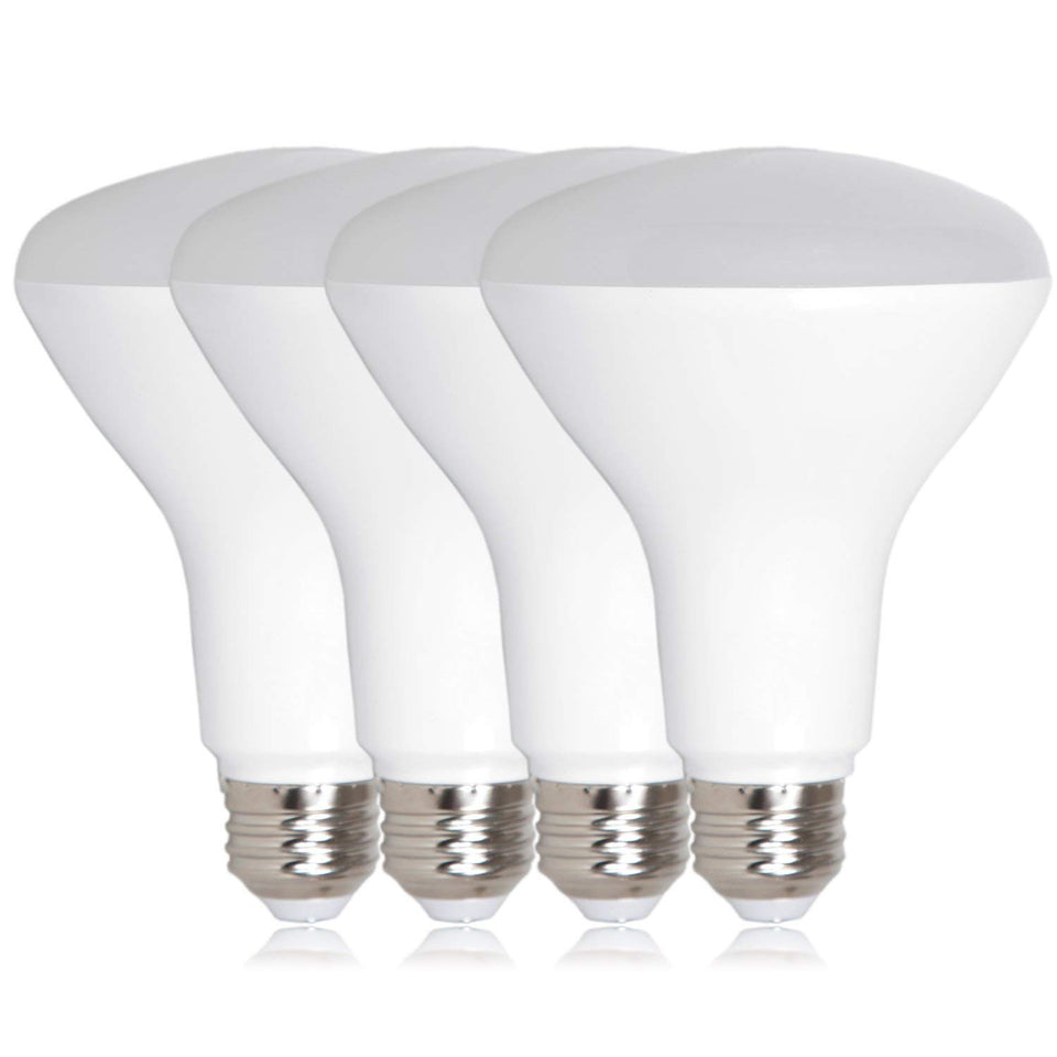Maxxima LED BR30 75W-equivalent bulb providing even recessed lighting