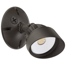 Maxxima wall-mount flood light on exterior walls improves security lighting.