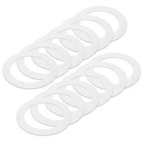 Maxxima white trim helps create clean ceilings across varied fixtures and alarms.