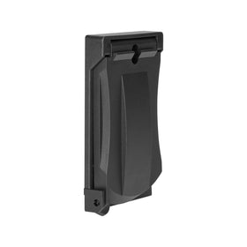 Maxxima UL safety-certified cover offers reliable outdoor electrical protection.