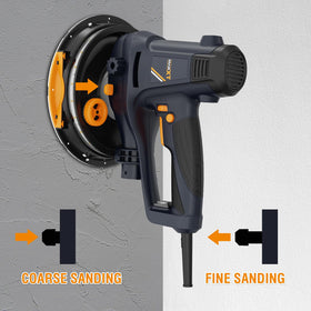 MAXXT variable-speed drywall sander enhances control from 1500 to 2800 RPM.