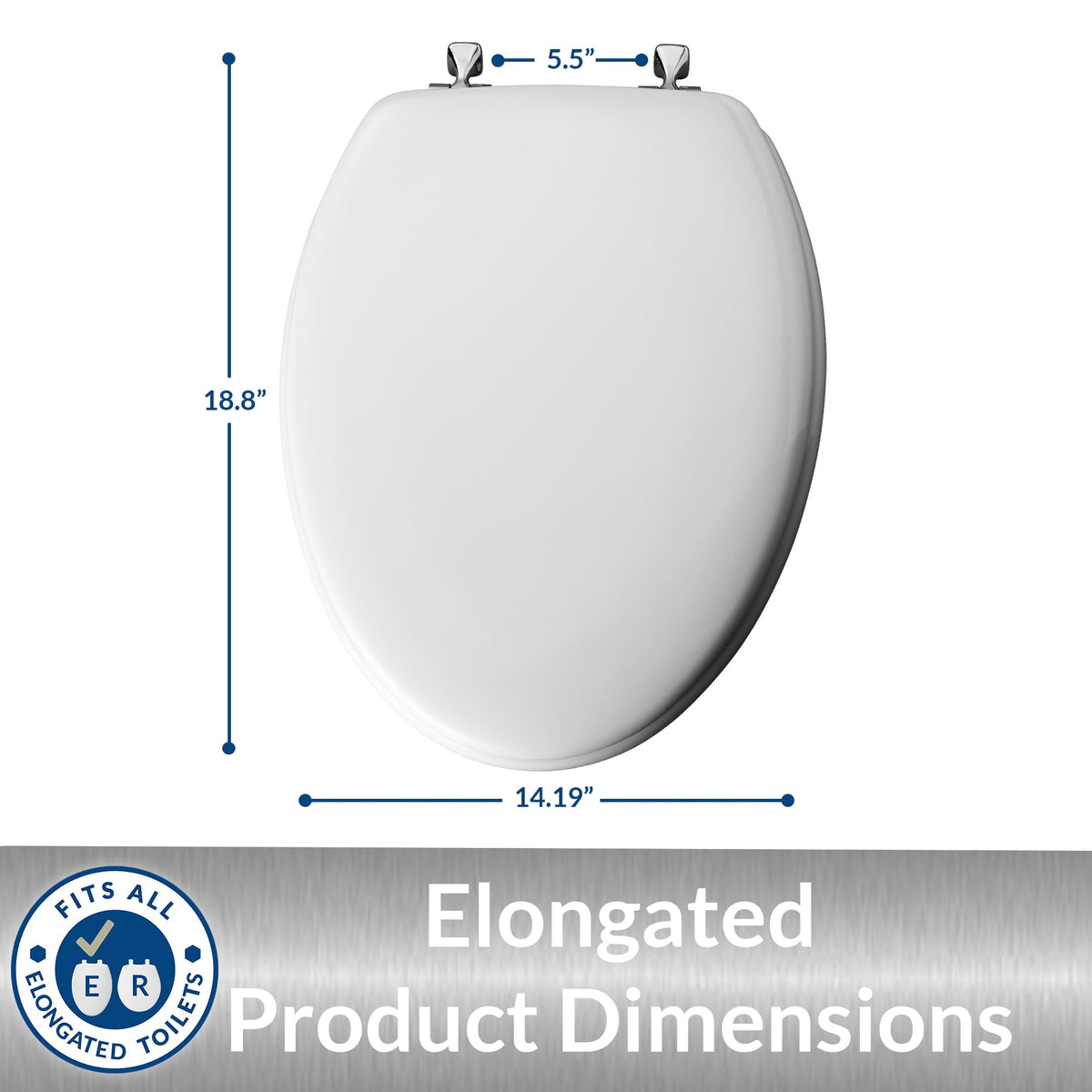Mayfair 1844CP durable enamel wood finish resists chipping for long-lasting shine.