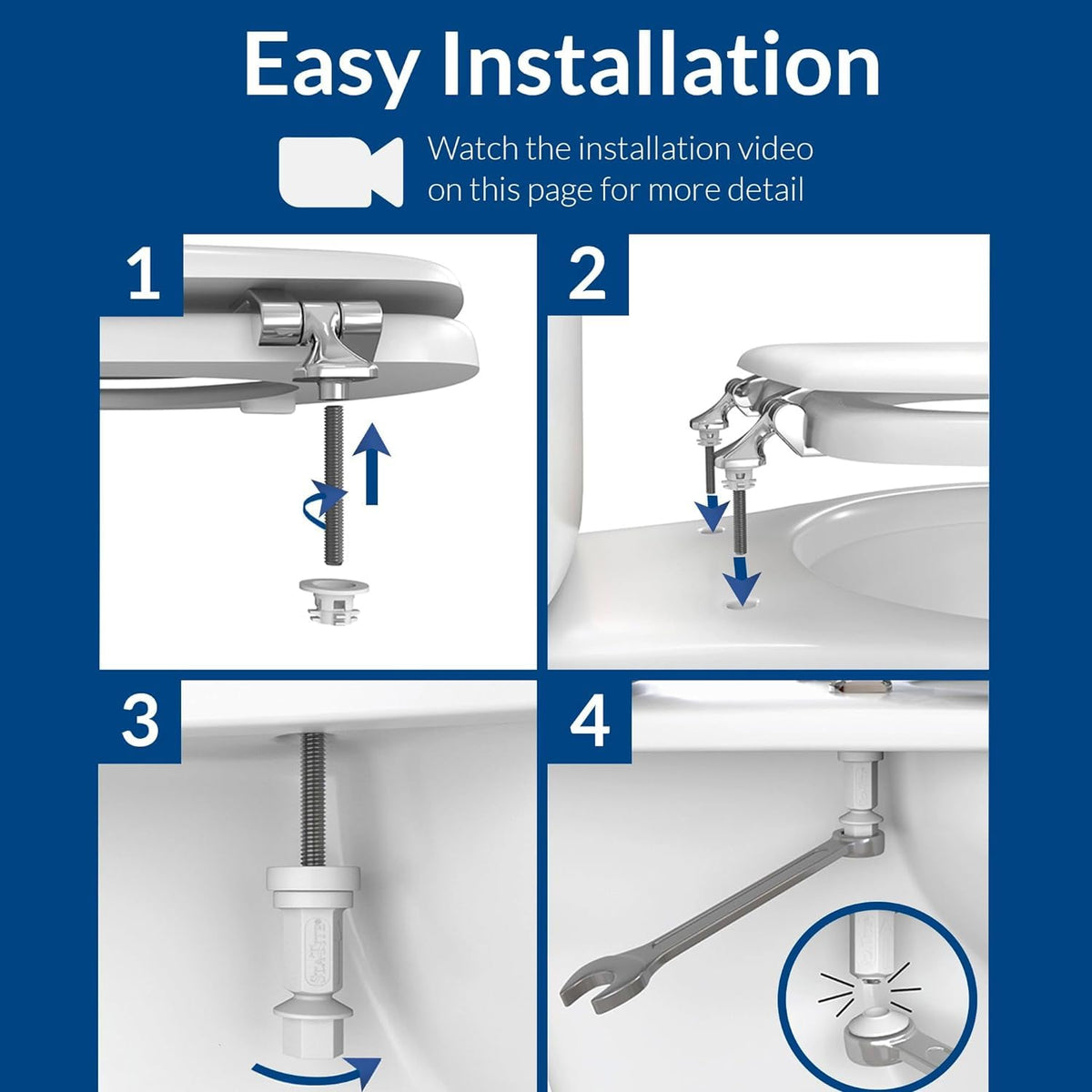 Mayfair Bennett easy-install guidance supports a simple DIY upgrade.