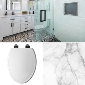 Mayfair Bennett secure metal hinges resist loosening for long-lasting use.