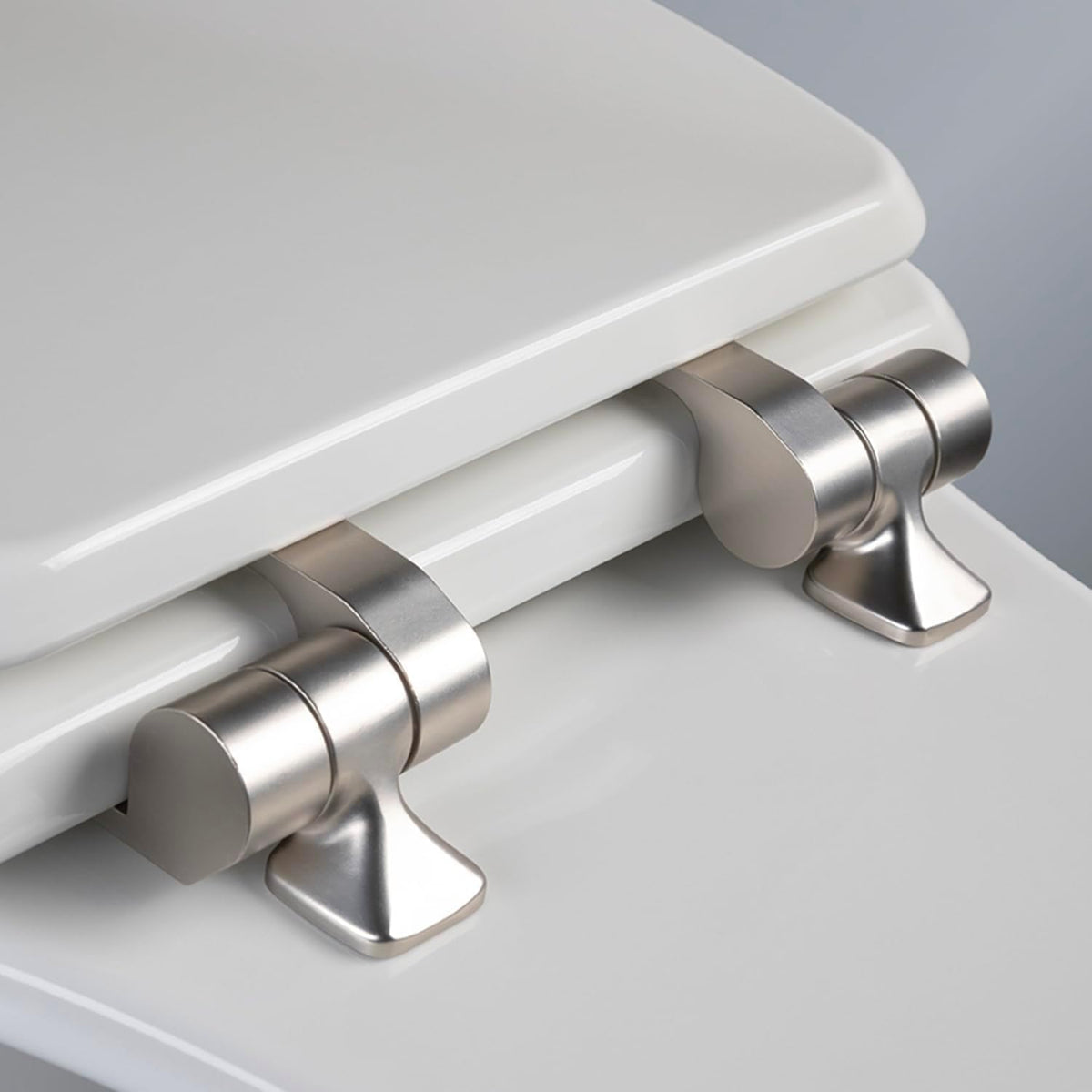 Mayfair Bennett wood seat designed for elongated toilets for lasting comfort.