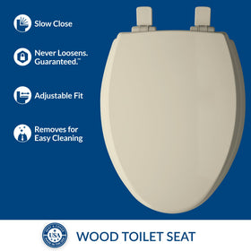 Mayfair Cassel soft-close hinges enabling gentle lid operation