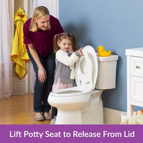 Mayfair Little2Big Stay-Tite hinges keeping the seat stable