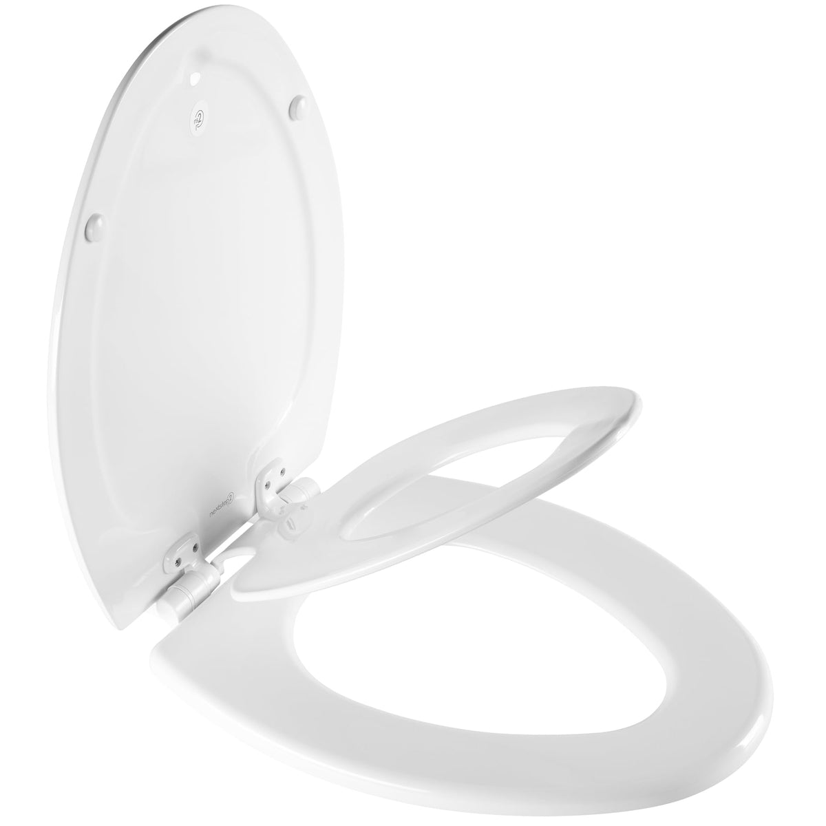 Mayfair NextStep2 built-in potty seat eases transitions for adults and children.