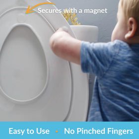 Mayfair NextStep2 Stay-Tite hinges secure the seat for long-lasting stability
