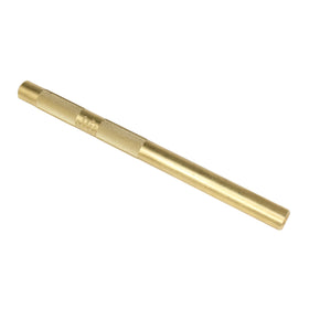 Mayhew 25076 brass drift punch with knurled handle for secure automotive repairs.