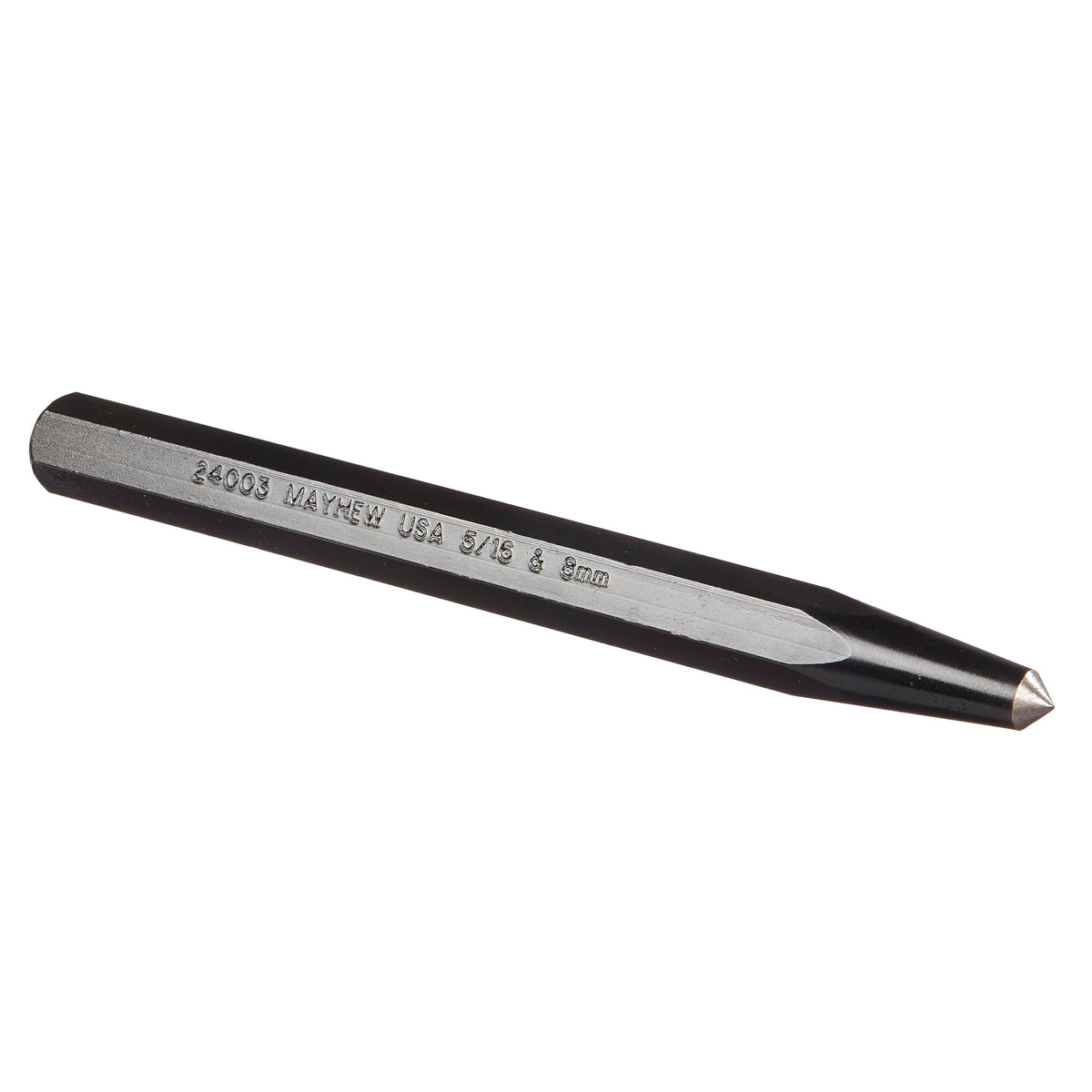 Mayhew 62215 center punch set focuses on precision points for starting drill holes.
