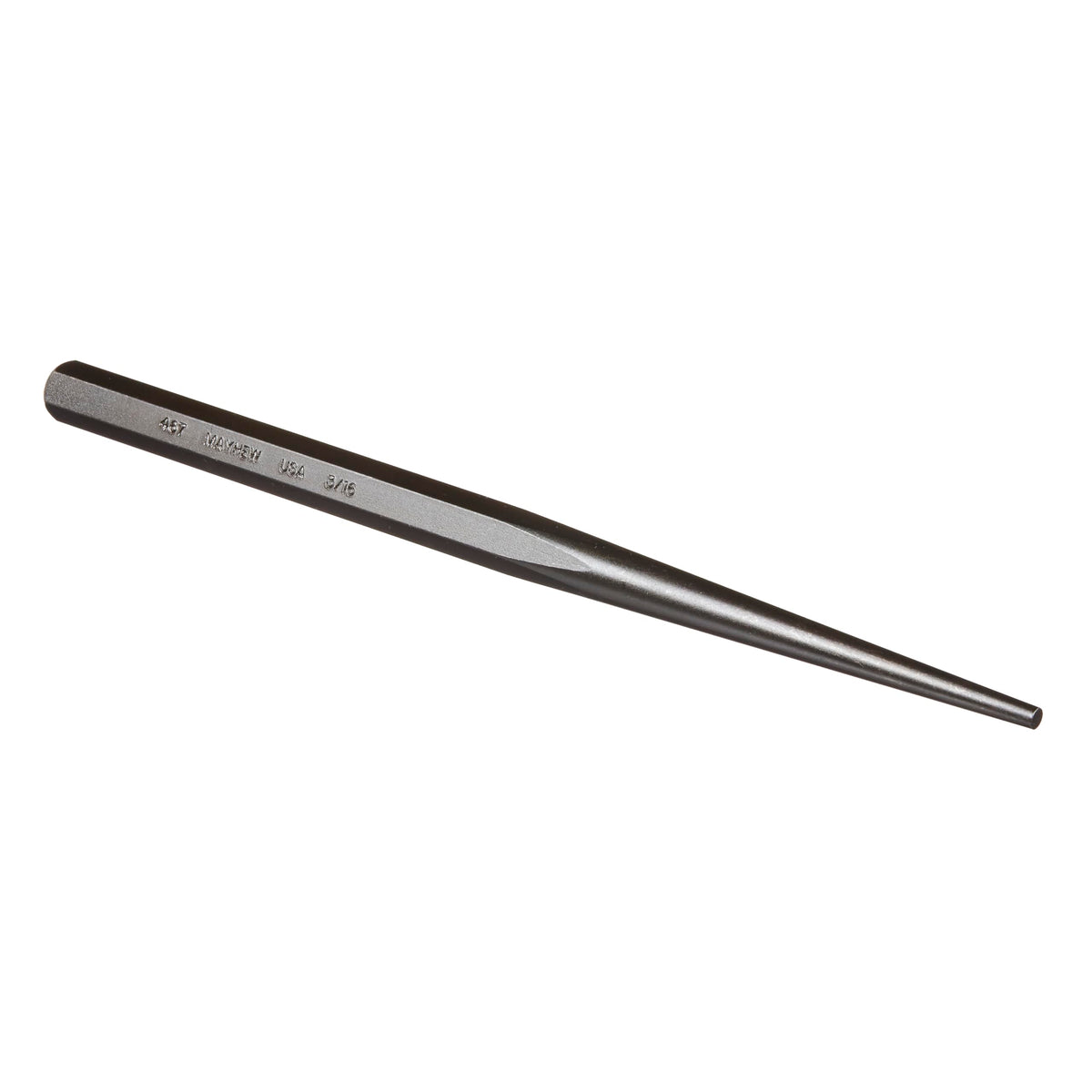 Mayhew 76235 Line-Up Punch Kit punches close-up show multiple sizes for precise hole alignment.
