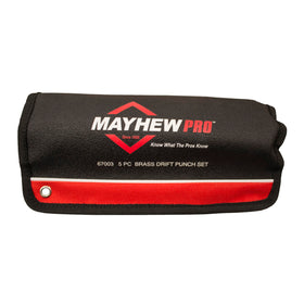 Mayhew Brass Drift Punch 3/8 inch for non-marring steel alignment in repairs