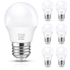 Maylaywood A15 bulb front view shows bright daylight illumination for living spaces