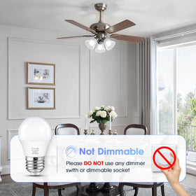 Maylaywood A15 bulb in-lamp setup provides instant bright light for any room