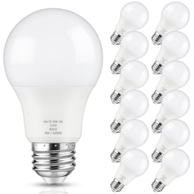 Maylaywood A19 LED bulb dimmable close-up showing smooth brightness control