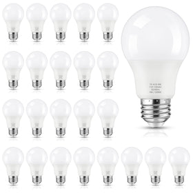 Maylaywood 24 pack bulbs front view for easy home lighting upgrades
