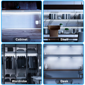 Maylit bright daylight white LEDs illuminate countertops clearly